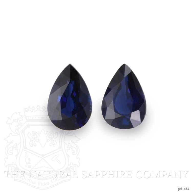 1.10 Ct.Tw. Blue Sapphire Pair from Ceylon (Sri Lanka)