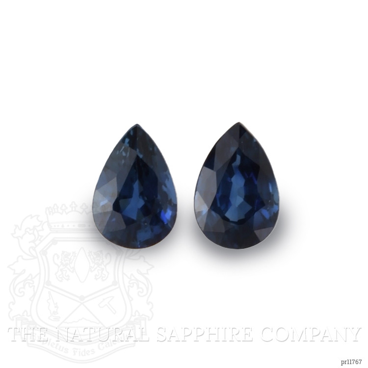 1.20 Ct.Tw. Blue Sapphire Pair from Ceylon (Sri Lanka)