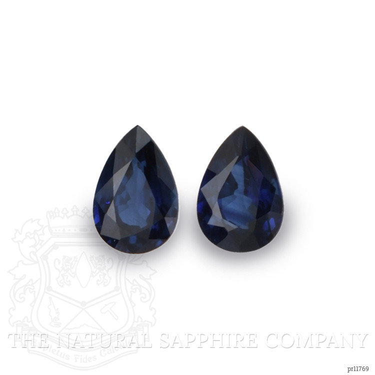 1.14 Ct.Tw. Blue Sapphire Pair from Ceylon (Sri Lanka)