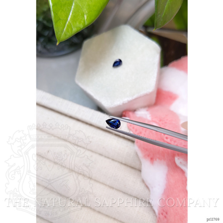 1.14 Ct.Tw. Blue Sapphire Pair from Ceylon (Sri Lanka)