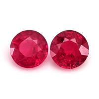 0.62&nbsp;Ct.Tw.Total Carat Weight Ruby Pair from Mozambique Video