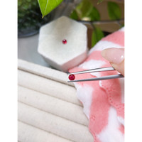 0.59&nbsp;Ct.Tw.Total Carat Weight Ruby Pair from Mozambique Life Style