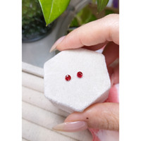 0.59&nbsp;Ct.Tw.Total Carat Weight Ruby Pair from Mozambique Life Style