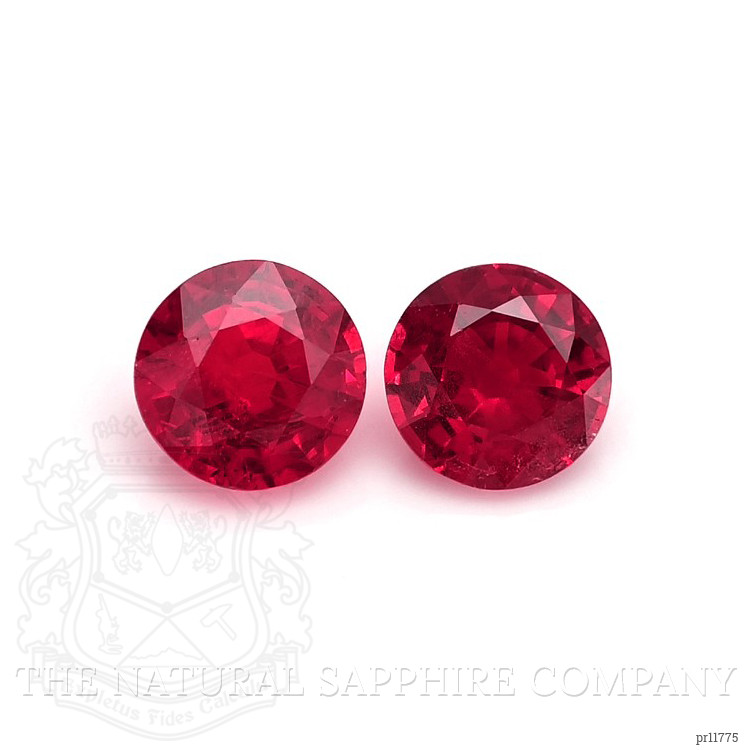 0.67 Ct.Tw. Ruby Pair from Mozambique