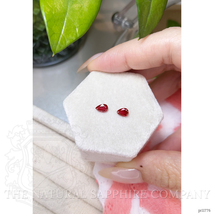 0.95 Ct.Tw. Ruby Pair from Mozambique