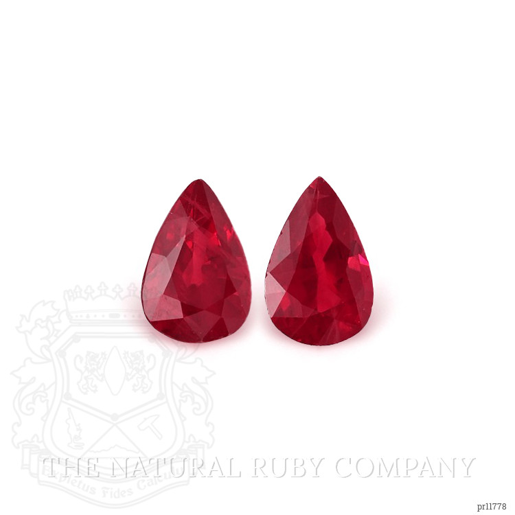 0.95 Ct.Tw. Ruby Pair from Mozambique