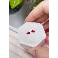 0.95&nbsp;Ct.Tw.Total Carat Weight Ruby Pair from Mozambique Life Style