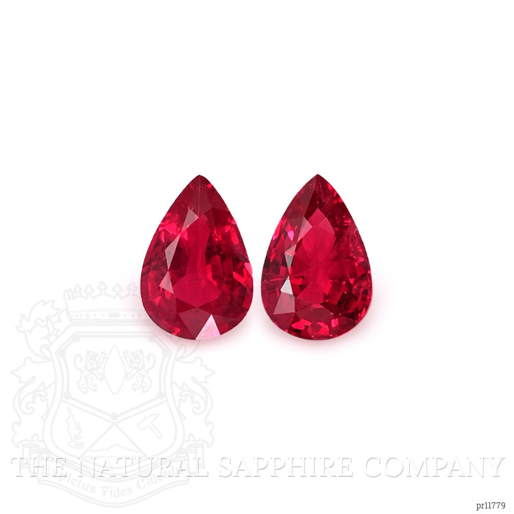 0.98 Ct.Tw. Ruby Pair from Mozambique