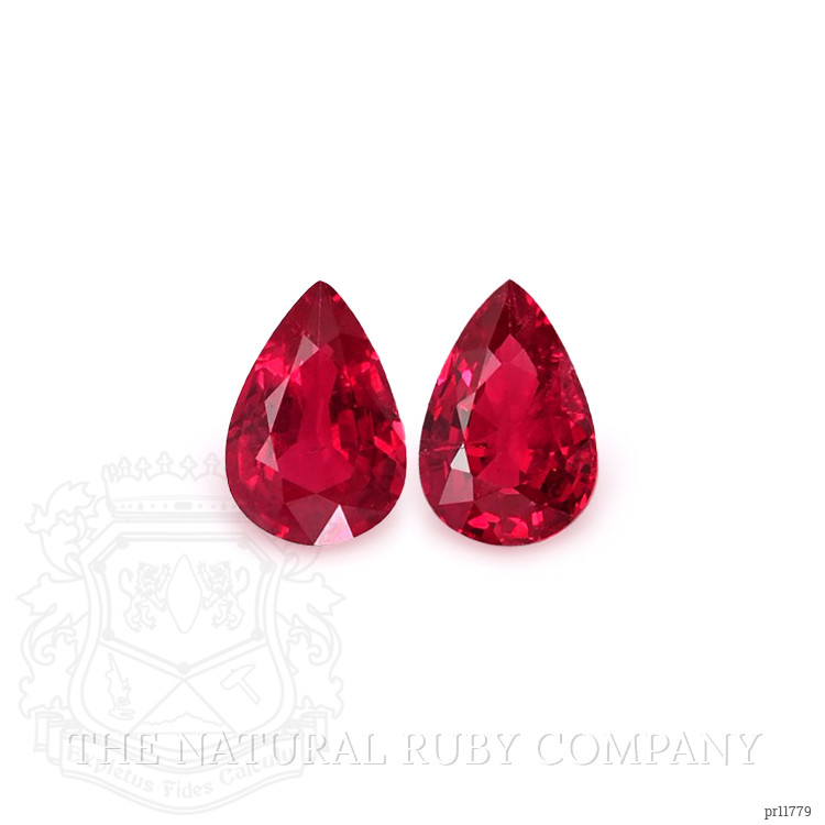 0.98 Ct.Tw. Ruby Pair from Mozambique