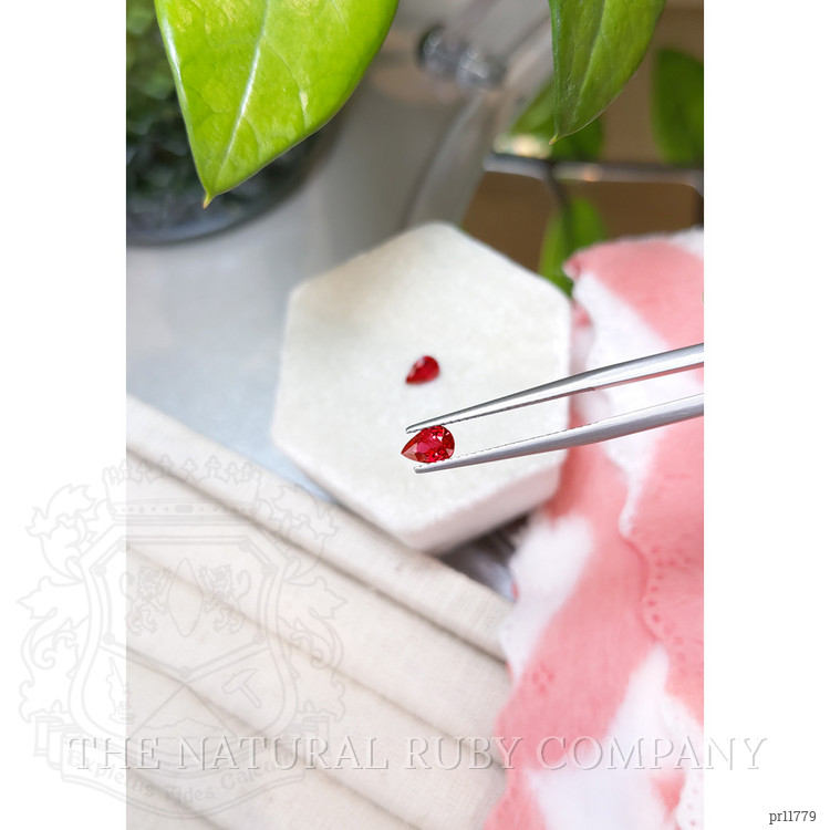 0.98 Ct.Tw. Ruby Pair from Mozambique