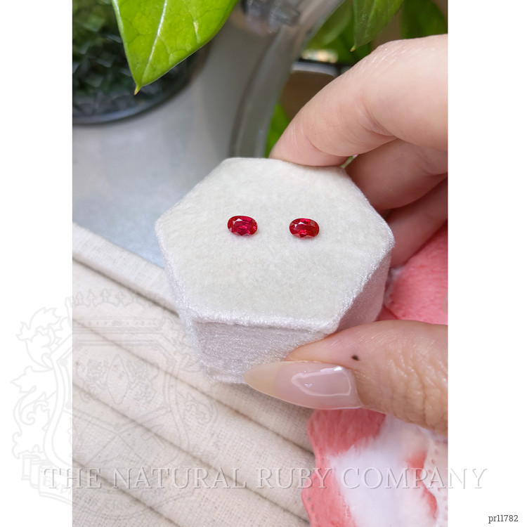 1.11 Ct.Tw. Ruby Pair from Mozambique