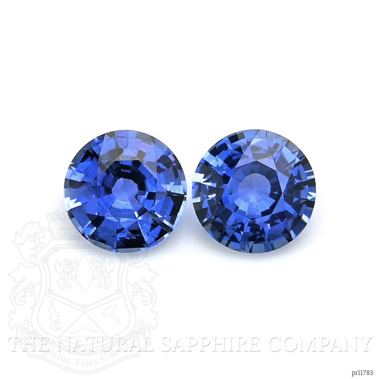 0.98 Ct.Tw. Blue Sapphire Pair from Ceylon (Sri Lanka)