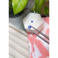 0.98&nbsp;Ct.Tw.Total Carat Weight Blue Sapphire Pair from Ceylon (Sri Lanka) Life Style