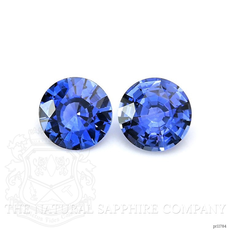 1.05 Ct.Tw. Blue Sapphire Pair from Ceylon (Sri Lanka)