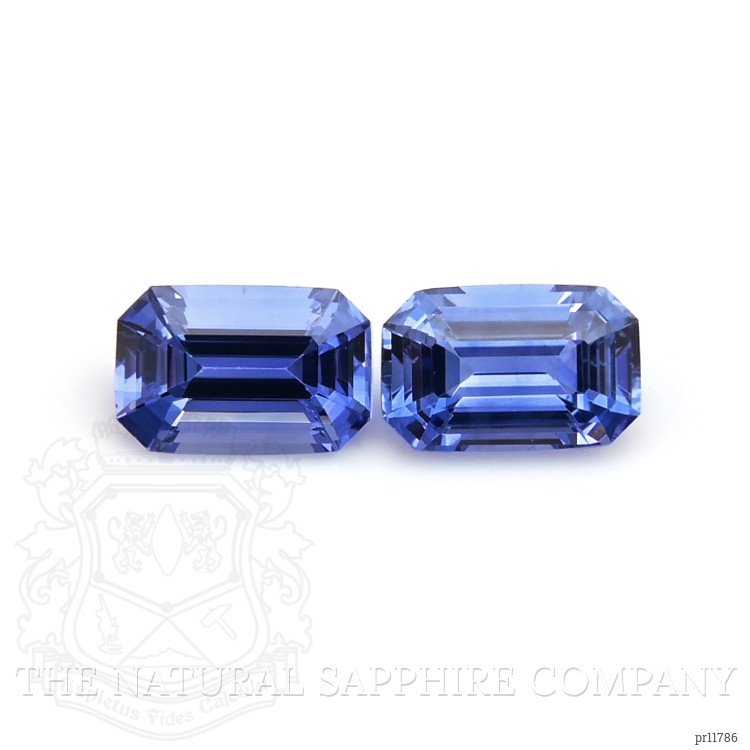 1.33 Ct.Tw. Blue Sapphire Pair from Ceylon (Sri Lanka)