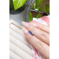 1.33&nbsp;Ct.Tw.Total Carat Weight Blue Sapphire Pair from Ceylon (Sri Lanka) Life Style