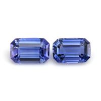 1.32&nbsp;Ct.Tw.Total Carat Weight Blue Sapphire Pair from Ceylon (Sri Lanka) Video
