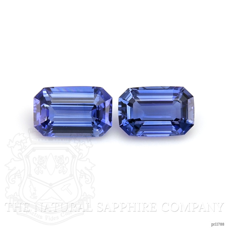 1.32 Ct.Tw. Blue Sapphire Pair from Ceylon (Sri Lanka)