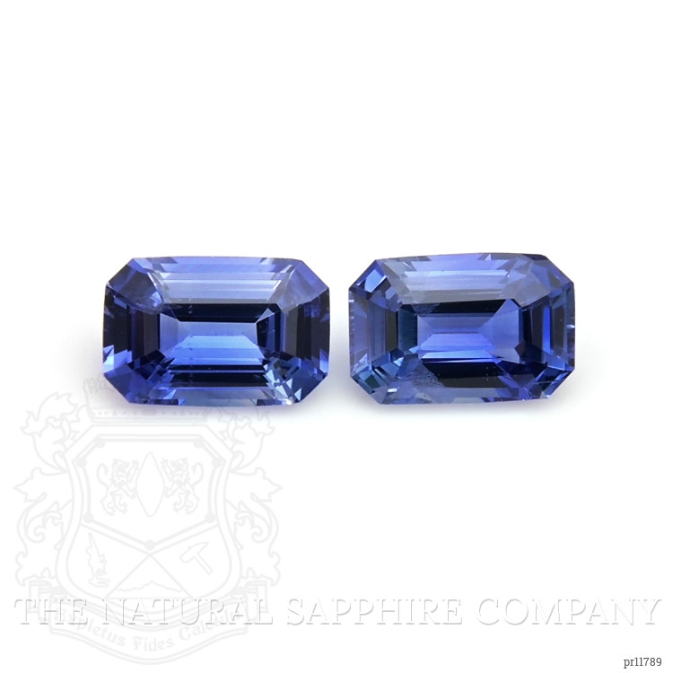 1.21 Ct.Tw. Blue Sapphire Pair from Ceylon (Sri Lanka)