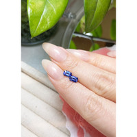 1.21&nbsp;Ct.Tw.Total Carat Weight Blue Sapphire Pair from Ceylon (Sri Lanka) Life Style
