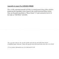 1.86 Ct.Tw.Total Carat Weight Emerald Pair from Colombia Scan Report