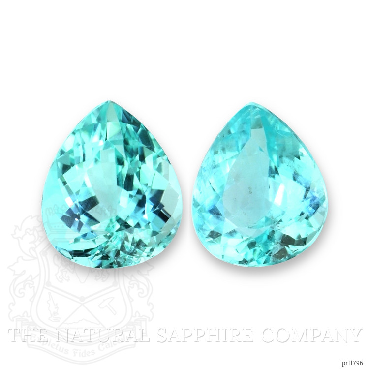 3.58 Ct.Tw. Paraiba Tourmaline Pair from Mozambique