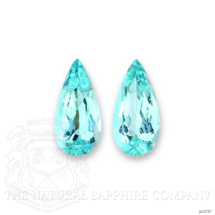 6.22 Ct.Tw. Paraiba Tourmaline Pair from Mozambique