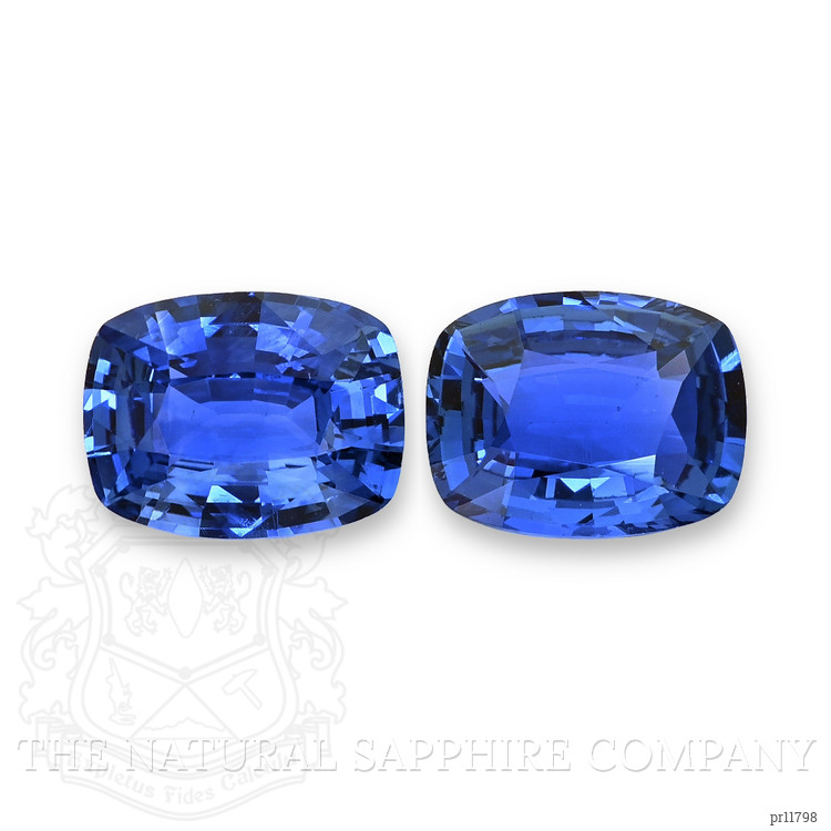 4.62 Ct.Tw. Blue Sapphire Pair from Ceylon (Sri Lanka)