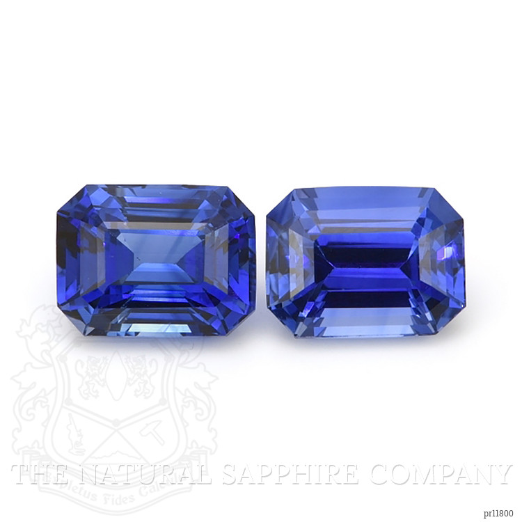 6.27 Ct.Tw. Blue Sapphire Pair from Ceylon (Sri Lanka)