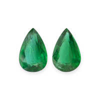 6.77 Ct.Tw.Total Carat Weight Emerald Pair from Zambia Video