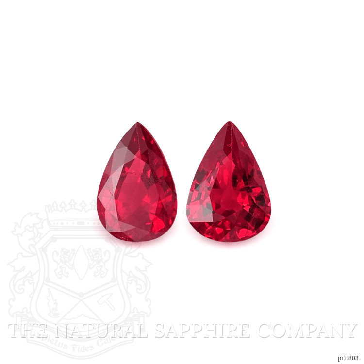 0.78 Ct.Tw. Ruby Pair from Burma (Myanmar)