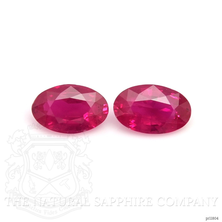 0.86 Ct.Tw. Ruby Pair from Burma (Myanmar)
