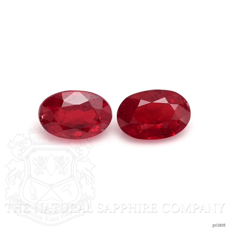 1.26 Ct.Tw. Ruby Pair from Burma (Myanmar)