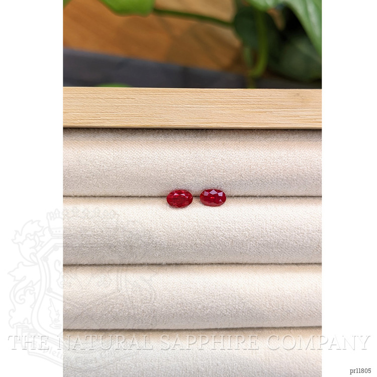 1.26 Ct.Tw. Ruby Pair from Burma (Myanmar)