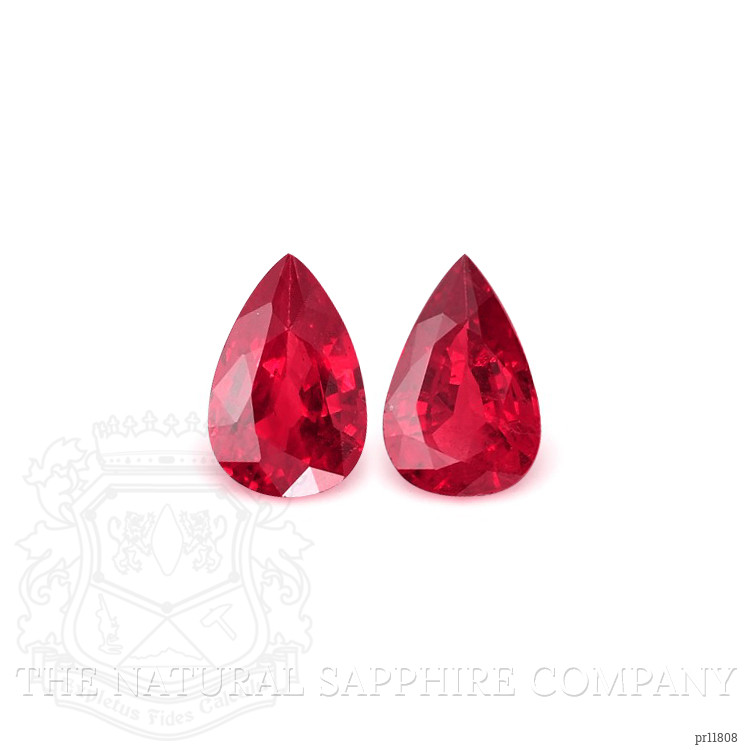 0.98 Ct.Tw. Ruby Pair from Burma (Myanmar)