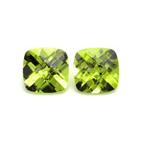 4.86&nbsp;Ct.Tw.Total Carat Weight Peridot Pair from Ceylon (Sri Lanka) Video