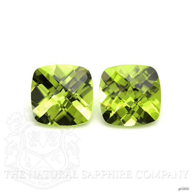 4.86 Ct.Tw. Peridot Pair from Ceylon (Sri Lanka)