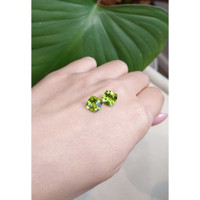4.86&nbsp;Ct.Tw.Total Carat Weight Peridot Pair from Ceylon (Sri Lanka) Life Style