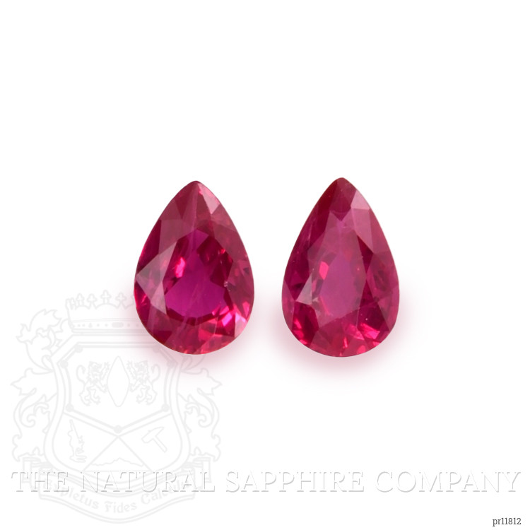 0.96 Ct.Tw. Ruby Pair from Burma (Myanmar)
