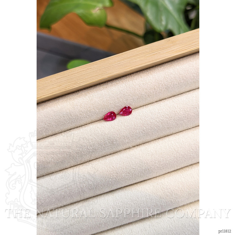 0.96 Ct.Tw. Ruby Pair from Burma (Myanmar)