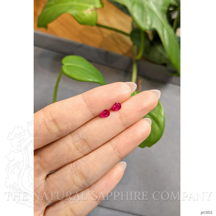 0.96 Ct.Tw. Ruby Pair from Burma (Myanmar)