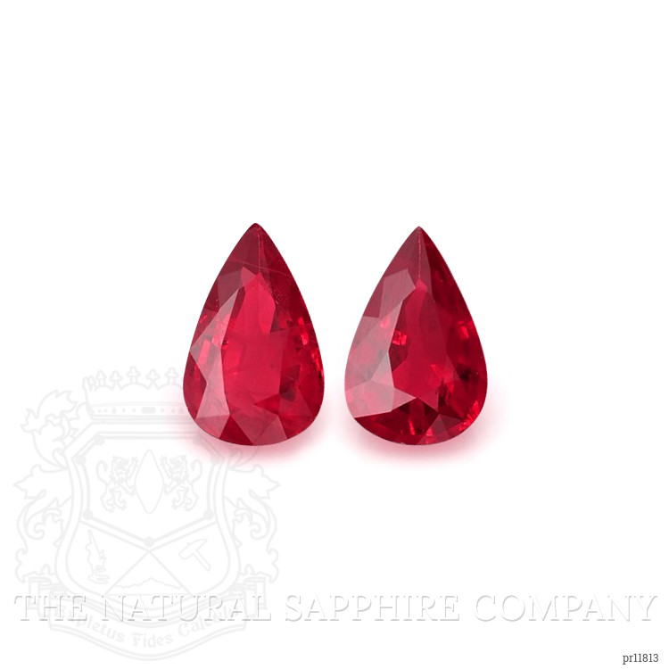 0.79 Ct.Tw. Ruby Pair from Burma (Myanmar)