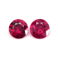 0.48&nbsp;Ct.Tw.Total Carat Weight Ruby Pair from Mozambique Video