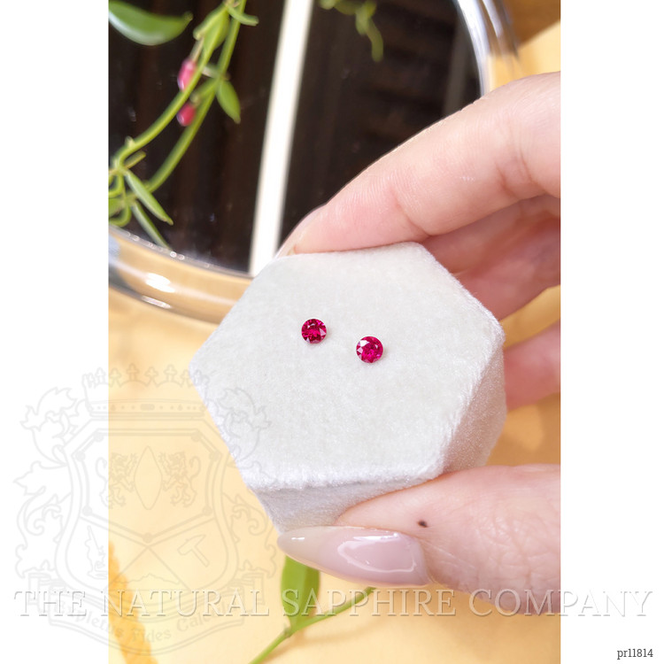 0.48 Ct.Tw. Ruby Pair from Mozambique