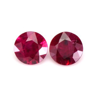 0.51&nbsp;Ct.Tw.Total Carat Weight Ruby Pair from Mozambique Video