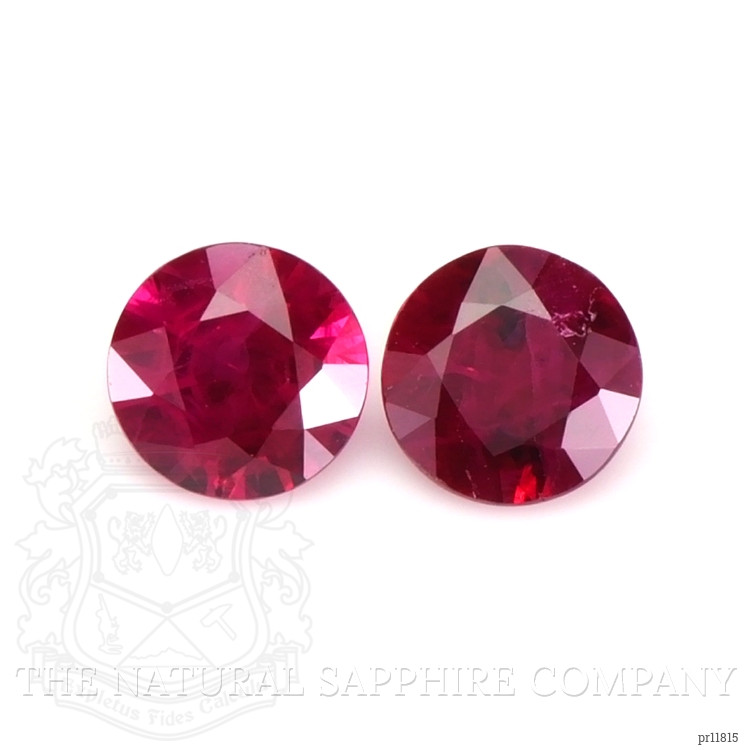 0.51 Ct.Tw. Ruby Pair from Mozambique