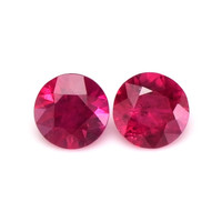 0.52&nbsp;Ct.Tw.Total Carat Weight Ruby Pair from Mozambique Video