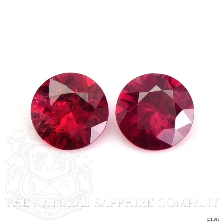 0.50 Ct.Tw. Ruby Pair from Mozambique