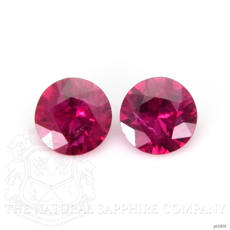 0.50 Ct.Tw. Ruby Pair from Mozambique