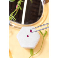 0.50&nbsp;Ct.Tw.Total Carat Weight Ruby Pair from Mozambique Life Style